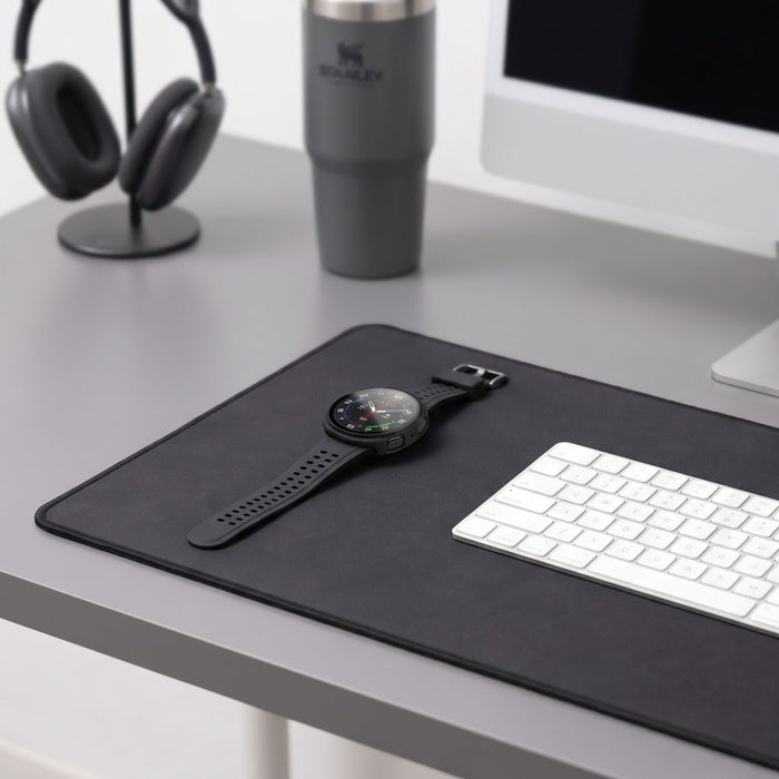 Tech-Protect Defense калъф за Samsung Galaxy Watch 44mm, 2 броя - черен, прозрачен, матов