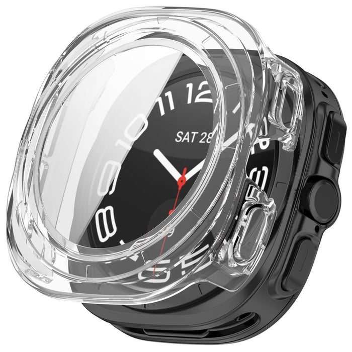 Tech-Protect Defense калъф за Samsung Galaxy Watch Ultra 47mm, 2 броя - черен, прозрачен, матов