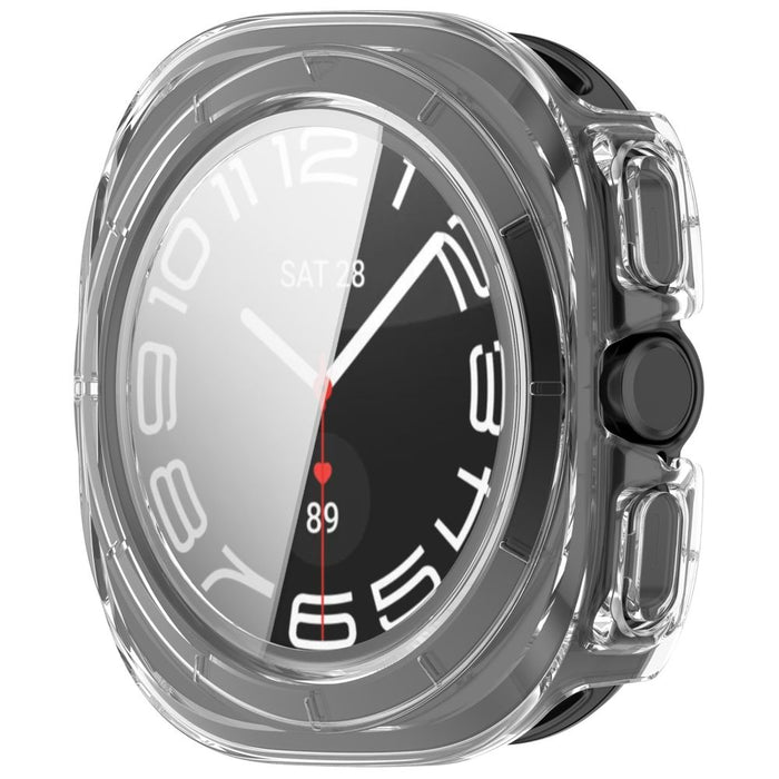 Tech-Protect Defense калъф за Samsung Galaxy Watch Ultra 47mm, 2 броя - черен, прозрачен, матов