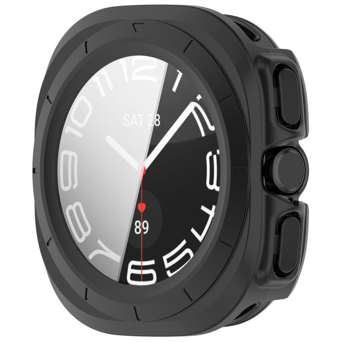 Tech-Protect Defense калъф за Samsung Galaxy Watch Ultra 47mm, 2 броя - черен, прозрачен, матов