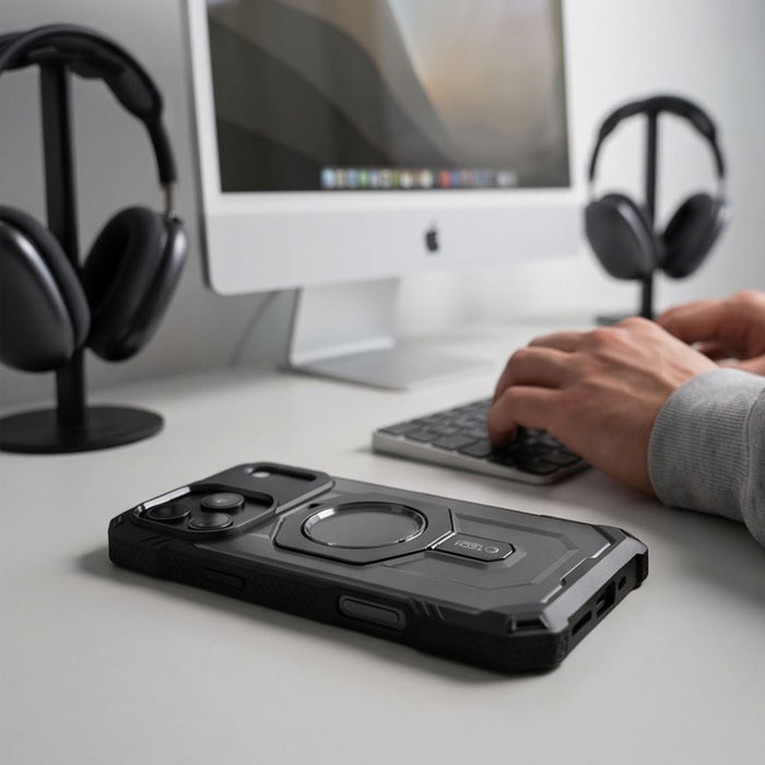 Калъф Tech-Protect MagForce MagSafe за iPhone 17 Pro Max / 18 Pro Max - матово черен
