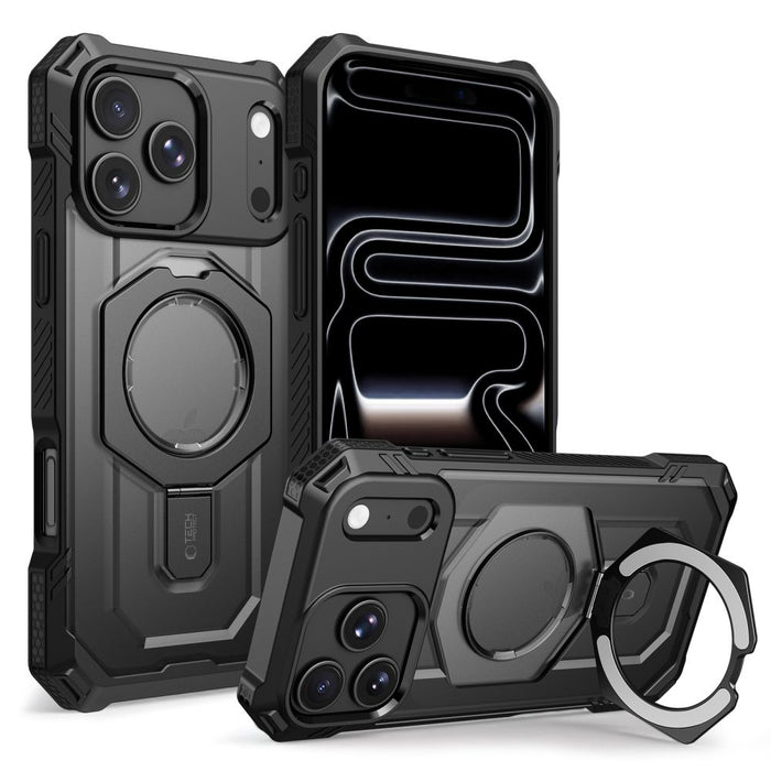 Калъф Tech-Protect MagForce MagSafe за iPhone 17 Pro Max / 18 Pro Max - матово черен