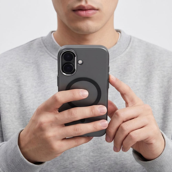 Кейс Tech-Protect MagZero MagSafe за iPhone 17 - матово черен