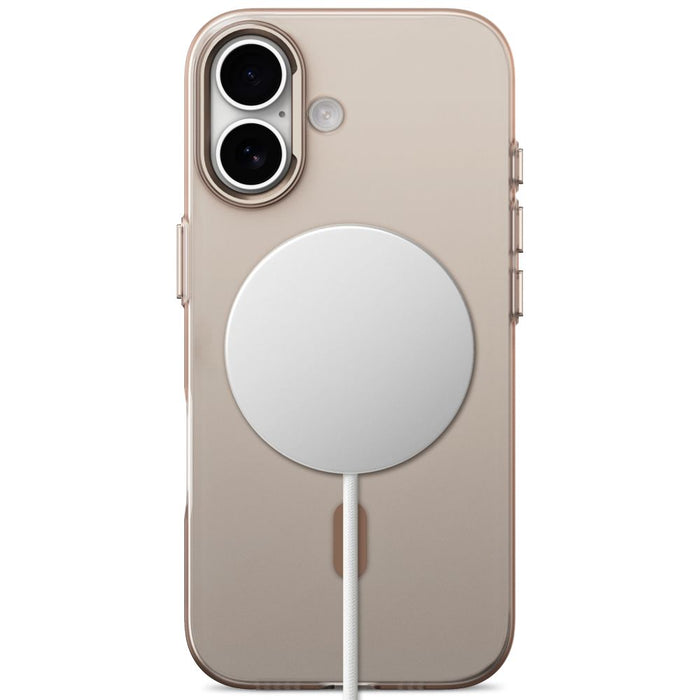 Кейс Tech-Protect MagZero MagSafe за iPhone 17 - бежово-кафяв матов