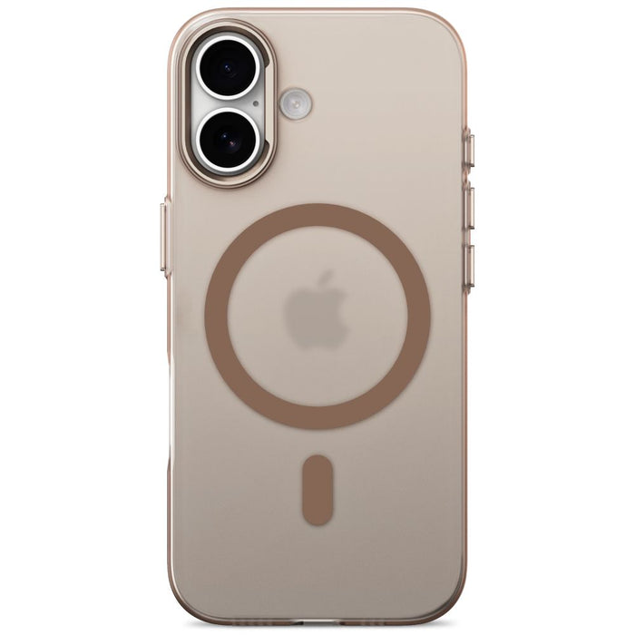 Кейс Tech-Protect MagZero MagSafe за iPhone 17 - бежово-кафяв матов