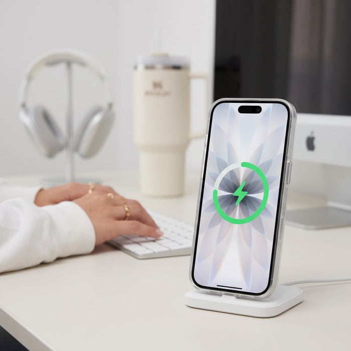 Калъф Tech-Protect MagZero MagSafe за iPhone 17 - матово бял