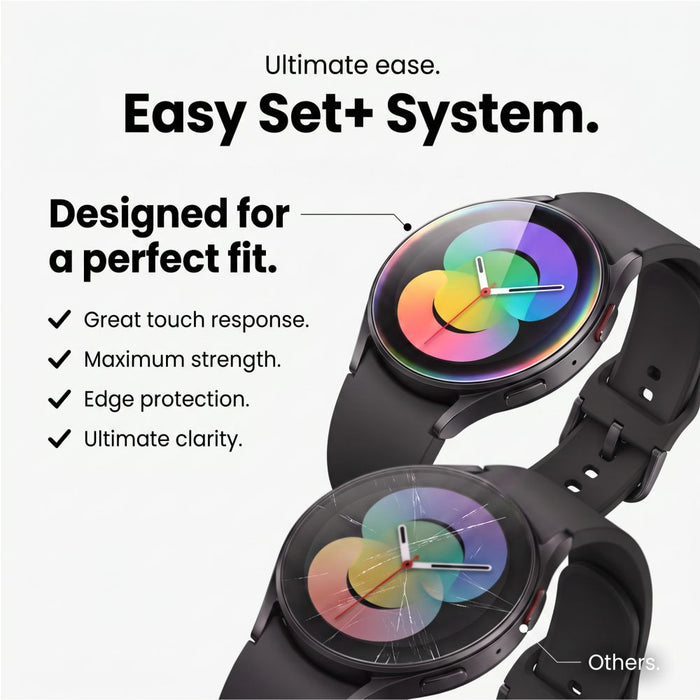 Tech-Protect Easy Set+ 2 броя закалено стъкло за Samsung Galaxy Watch Ultra 40mm