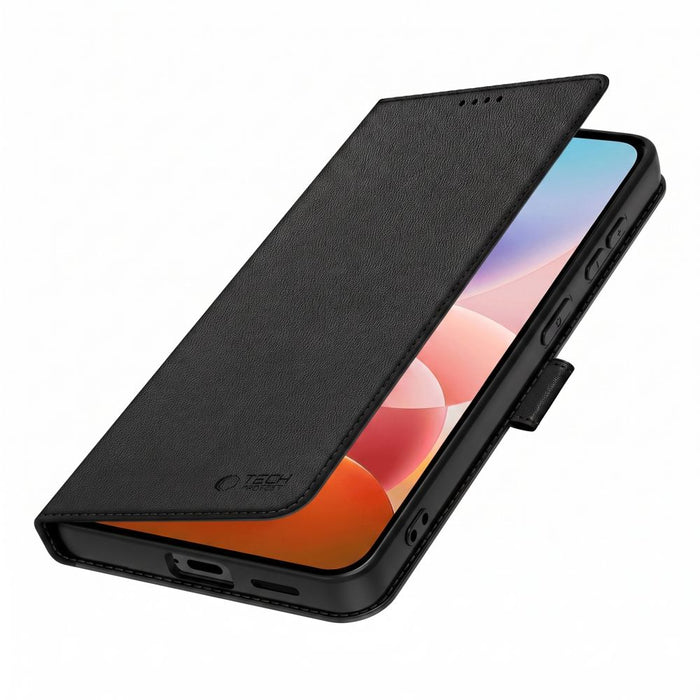 Калъф-портфейл Tech-Protect за Xiaomi Redmi 17G / 5G - черен