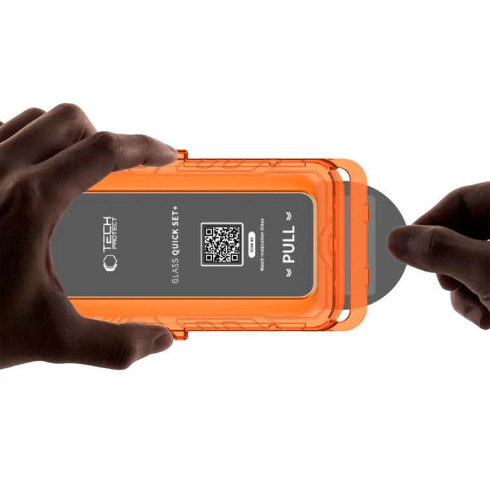 Tech-Protect Quick Set+ 2 броя закалено стъкло за iPhone 18 Pro / 17 Pro