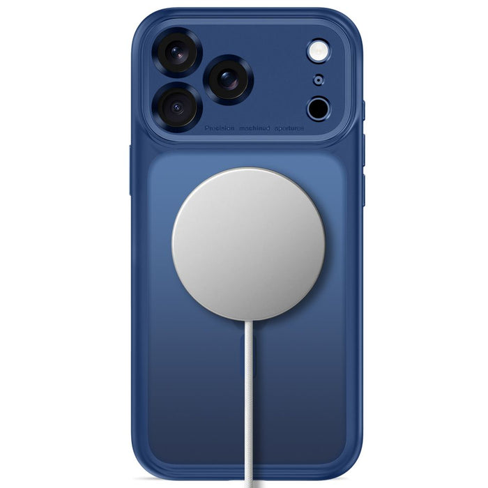 Кейс Tech-Protect MagPeak MagSafe CC за iPhone 18 Pro Max / 17 Pro Max - матово тъмносиньо