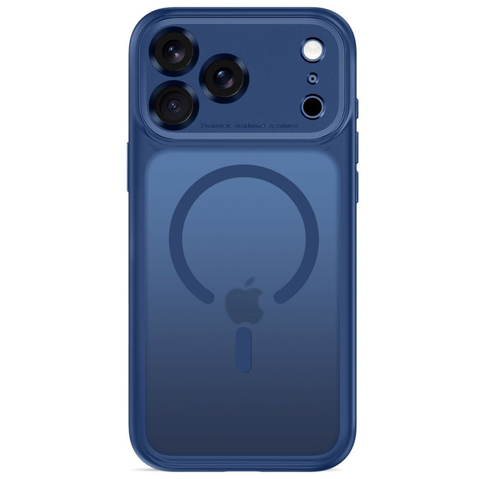 Кейс Tech-Protect MagPeak MagSafe CC за iPhone 18 Pro Max / 17 Pro Max - матово тъмносиньо