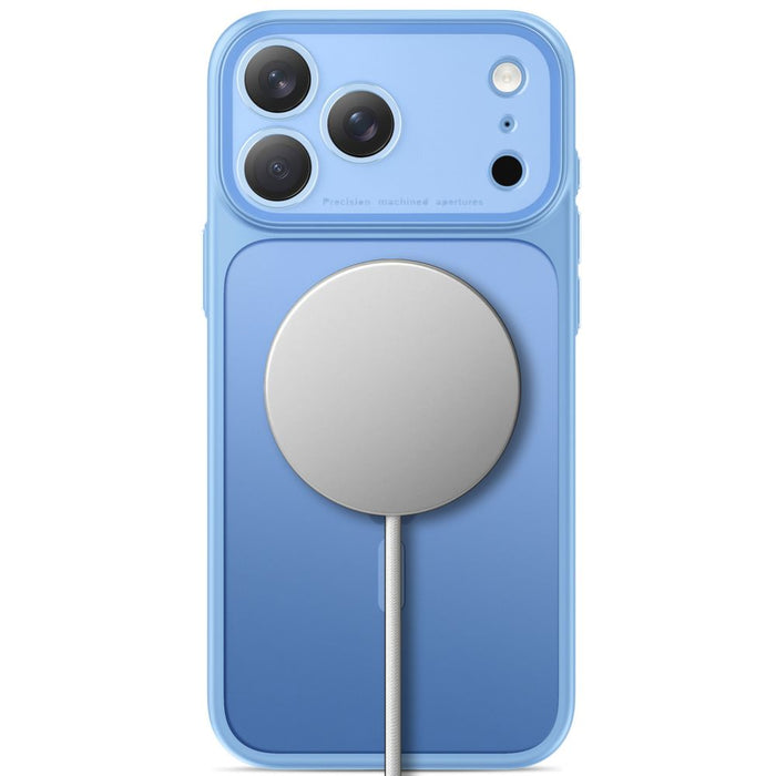 Кейс Tech-Protect MagPrime MagSafe CC за iPhone 18 Pro Max / 17 Pro Max - светло син, матов
