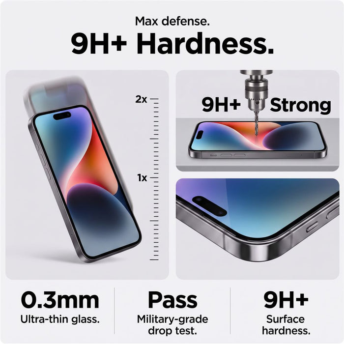 Tech-Protect Quick Set Spy+ 2 броя защитни стъкла за iPhone 18 Pro Max