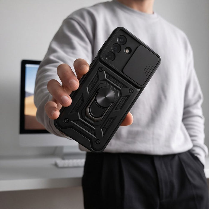 Калъф Tech-Protect CamShield Pro за Samsung Galaxy A17 / A18 / A26 4G / 5G - черен