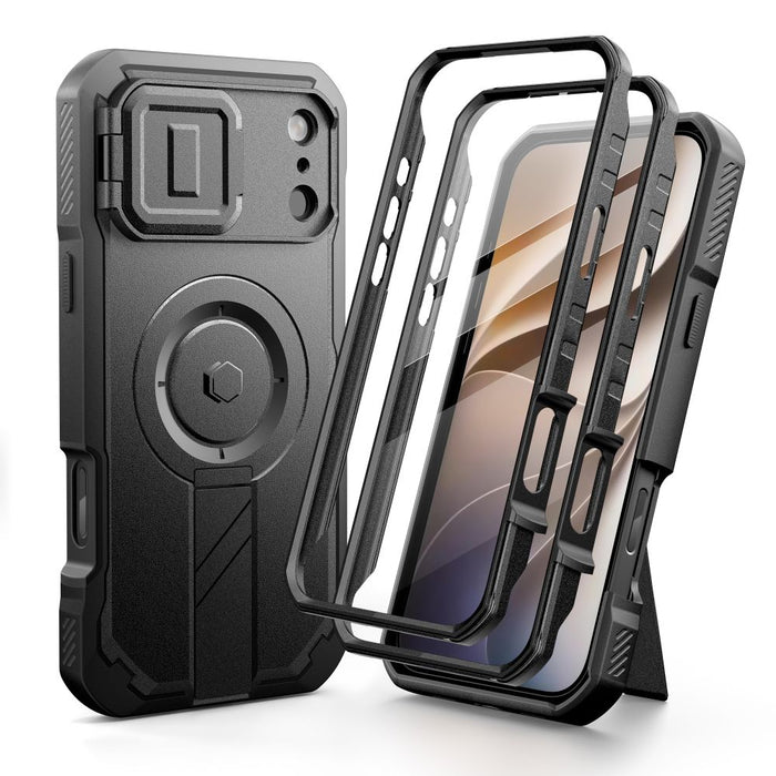 Калъф Tech-Protect Kevlar MagSafe 2 броя за iPhone 18 Pro Max / 7 Pro Max - черен