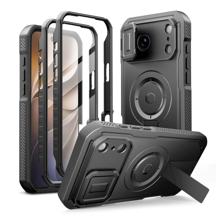 Калъф Tech-Protect Kevlar MagSafe 2 броя за iPhone 18 Pro Max / 7 Pro Max - черен