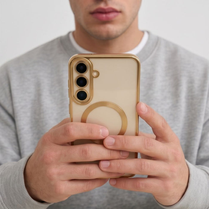 Кейс Tech-Protect MagFlex за Samsung Galaxy S26 FE - златен
