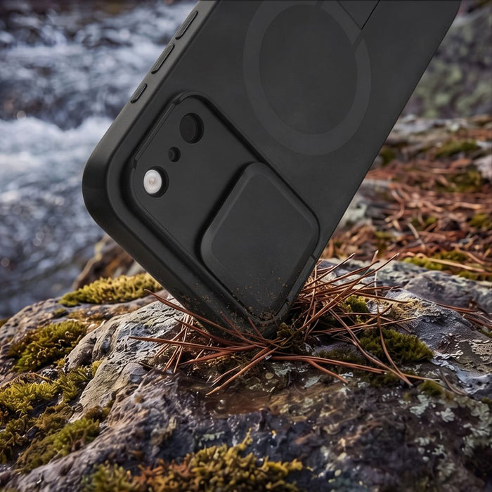 Калъф Tech-Protect Kevlar Aura MagSafe за iPhone 18 Pro / 17 Pro - черен