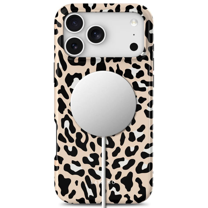 Калъф Tech-Protect Lamano MagSafe за iPhone 18 Pro / 17 Pro - бежов и черен