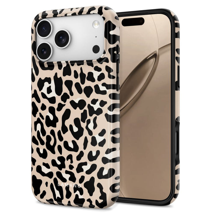Калъф Tech-Protect Lamano MagSafe за iPhone 18 Pro / 17 Pro - бежов и черен