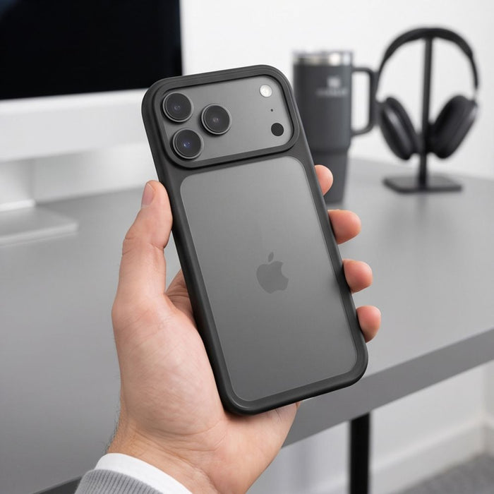 Кейс Tech-Protect Magmat CC за iPhone 18 Pro Max / 17 Pro Max - матово черен