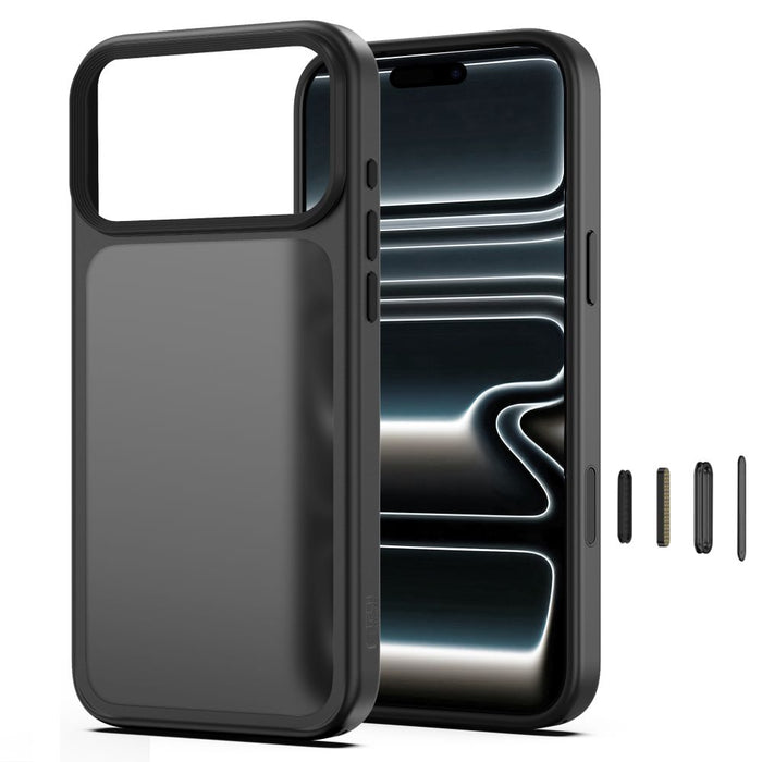 Кейс Tech-Protect Magmat CC за iPhone 18 Pro Max / 17 Pro Max - матово черен