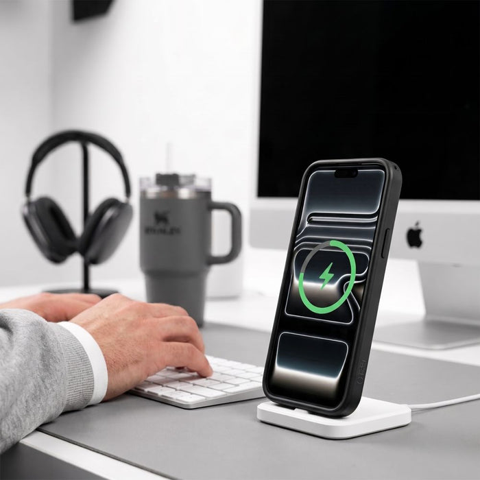 Кейс Tech-Protect Magmat Magsafe CC за iPhone 18 Pro Max / 17 Pro Max - матово черен