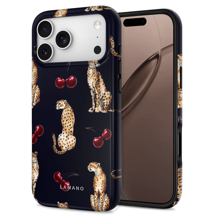 Калъф Tech-Protect Lamano MagSafe за iPhone 18 Pro Max / 17 Pro Max - черен и кафяв