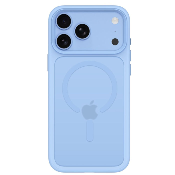 Кейс Tech-Protect Magmat Magsafe CC за iPhone 18 Pro / 17 Pro - светло син, матов