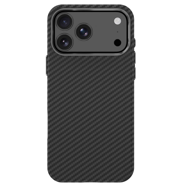 Калъф Tech-Protect Ion Carbon MagSafe за iPhone 18 Pro / 17 Pro - черен и сребрист