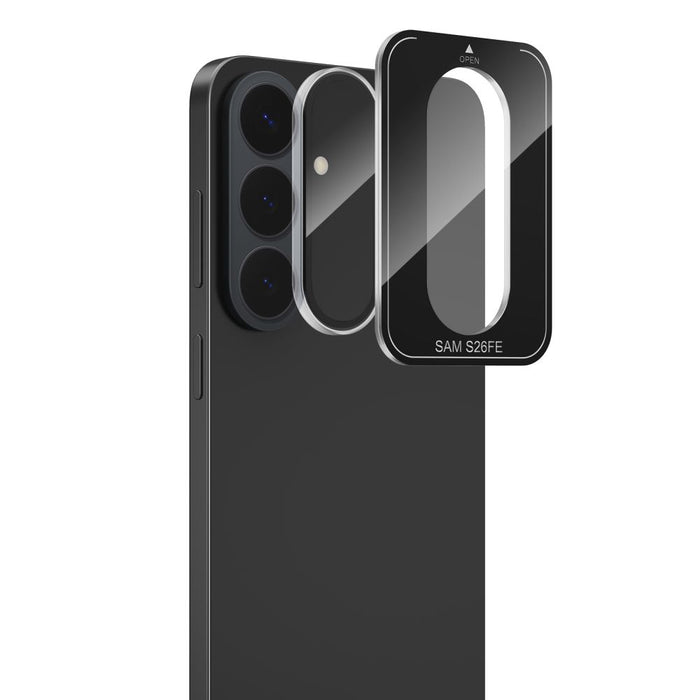 Tech-Protect Camring Fit+ протектор за екран от закалено стъкло за камера за Samsung Galaxy S26 FE