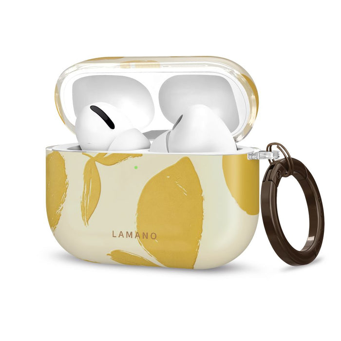 Калъф Lamano Tech-Protect за AirPods Pro 3 - жълт и бял