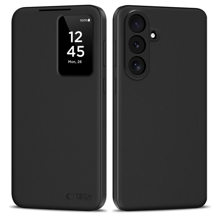 Tech-Protect Smart Portfast Case за Samsung Galaxy S26 FE - матово черно
