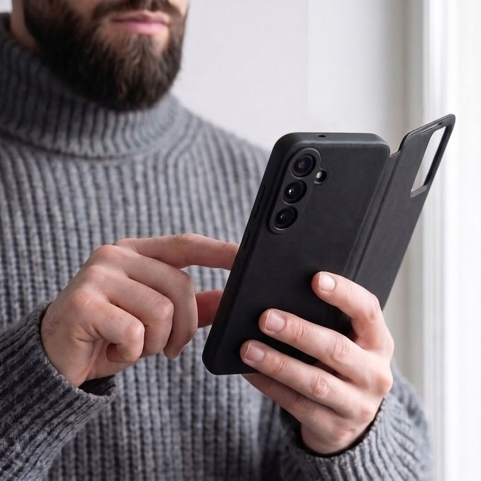 Tech-Protect Smart Portfast Case за Samsung Galaxy S26 FE - матово черно