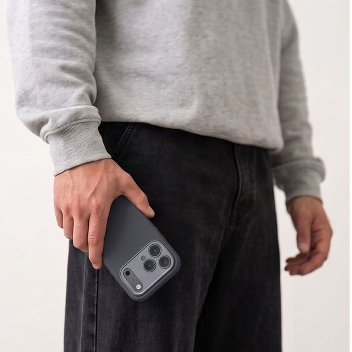 Кейс Tech-Protect Uniq MagSafe CC за iPhone 18 Pro / 17 Pro - графит