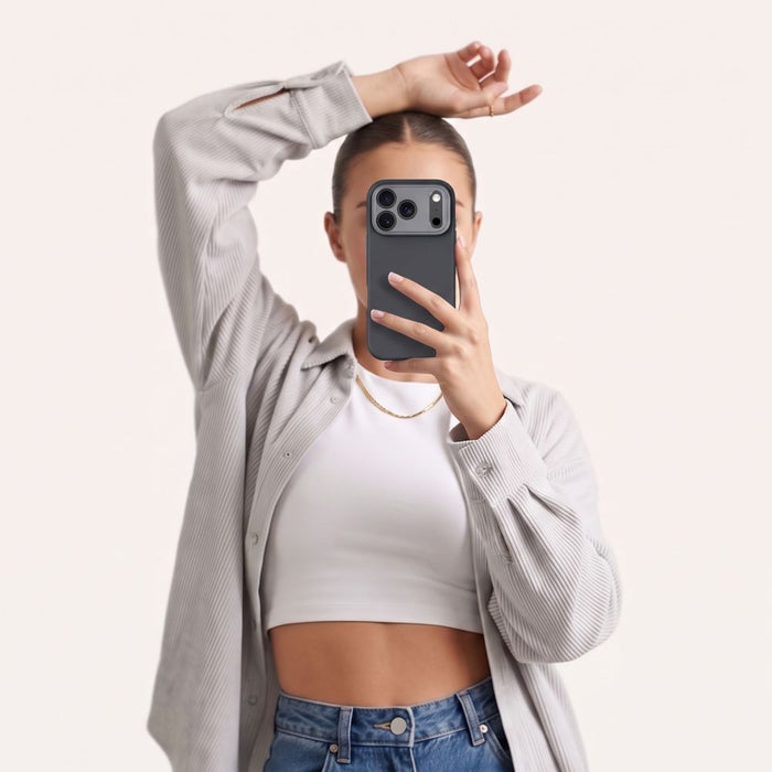 Кейс Tech-Protect Uniq MagSafe CC за iPhone 18 Pro / 17 Pro - графит