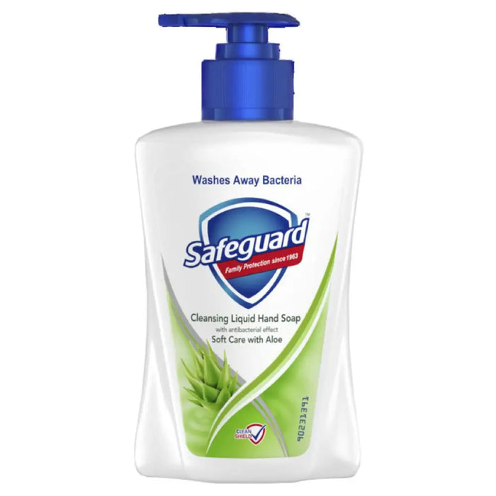 ТЕЧЕН САПУН ALOE 225 ML SAFEGUARD