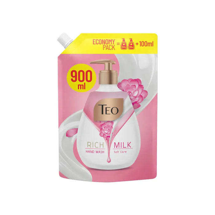 ТЕЧЕН САПУН RICH MILK SOFT CARE 900ML TEO