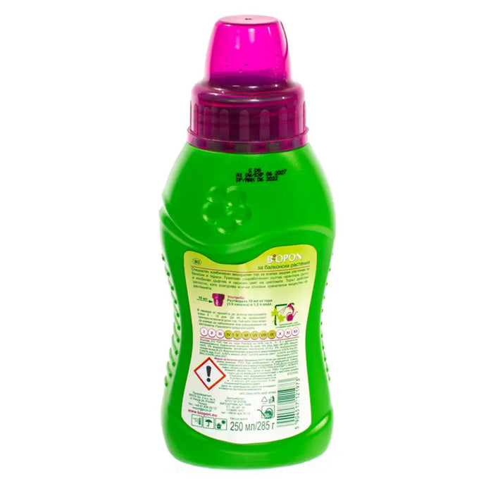 ТЕЧЕН ТОР ЗА БАЛКОНСКИ РАСТЕНИЯ 0.25L BIOPON