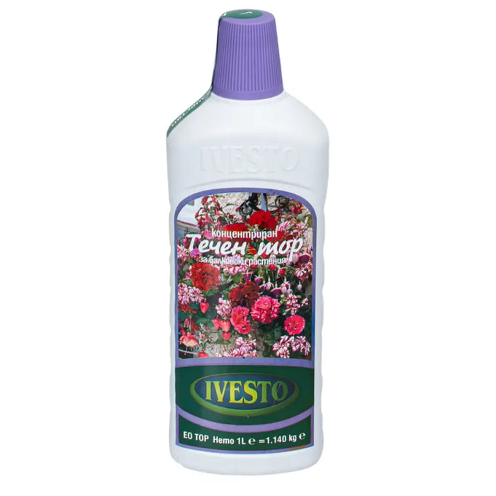 ТЕЧЕН ТОР ЗА БАЛКОНСКИ РАСТЕНИЯ 1L IVESTO