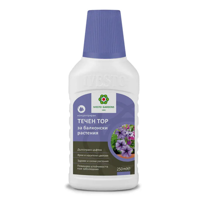 ТЕЧЕН ТОР ЗА БАЛКОНСКИ РАСТЕНИЯ 0.25L IVESTO