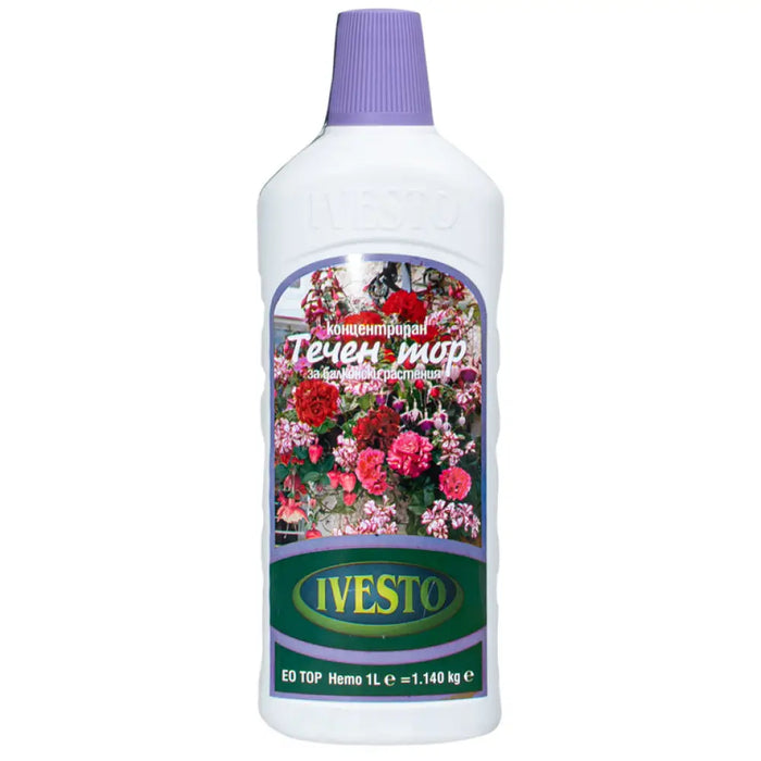 ТЕЧЕН ТОР ЗА БАЛКОНСКИ РАСТЕНИЯ 1L IVESTO