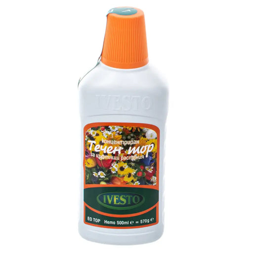 ТЕЧЕН ТОР ЗА ЦЪФТЯЩИ РАСТЕНИЯ 0.5L IVESTO