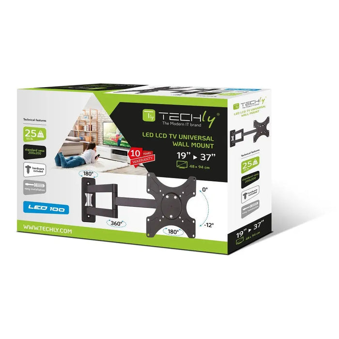 Techly 19-37’’ Стенна скоба за LED LCD телевизор Накланяне