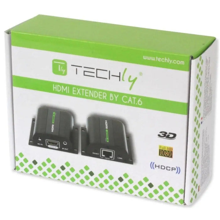 Techly Extender HDMI Full HD на кабел Cat.5E / 6 / 6A / 7
