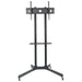 Techly Floor Trolley with Shelf Support LCD / LED / Plasma