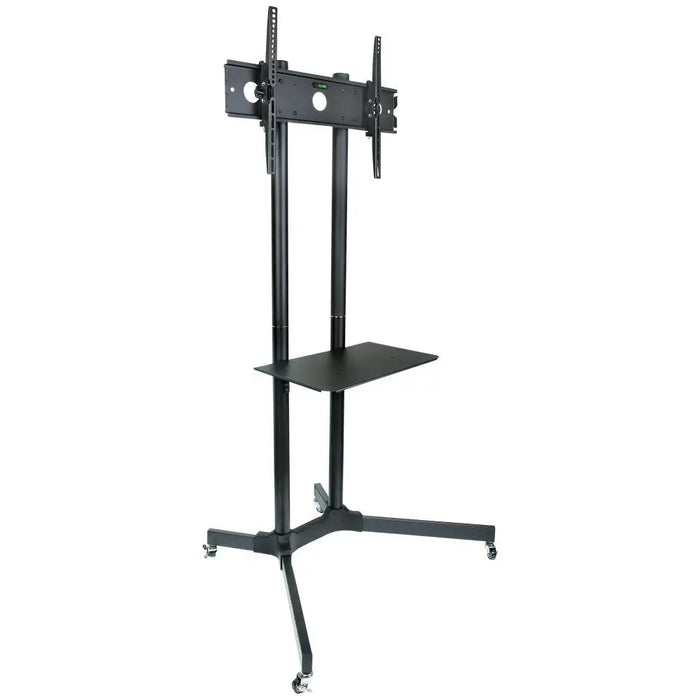 Techly Floor Trolley with Shelf Support LCD / LED / Plasma