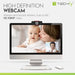 Techly I- -60T уеб камера 1920 x 1080 пиксела USB 2.0 Черен