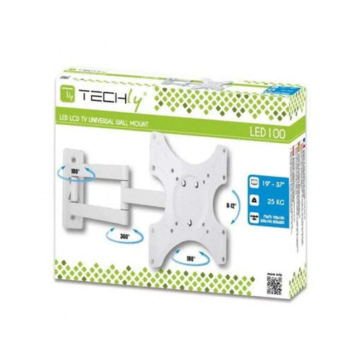 Techly ICA-LCD-2903WH Стойка за телевизор 94 см (37’’) Бяла
