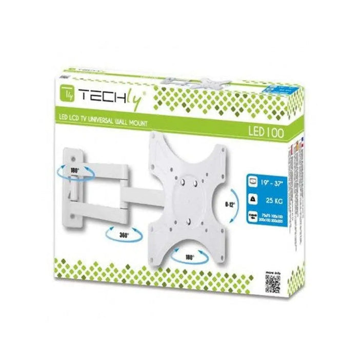 Techly ICA-LCD-2903WH Стойка за телевизор 94 см (37’’) Бяла